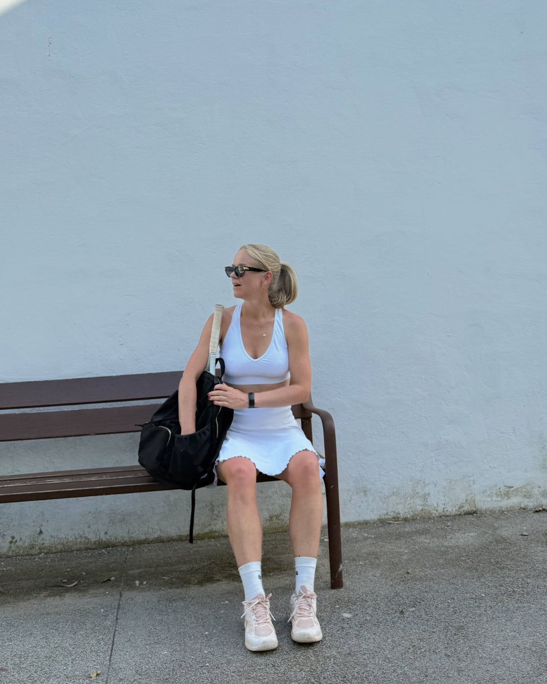 Favourite Sports Bra / Ecru White