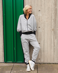 Classic Everyday Pants, Grey / Black
