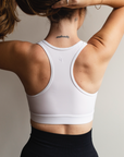 Favourite Sports Bra / Ecru White