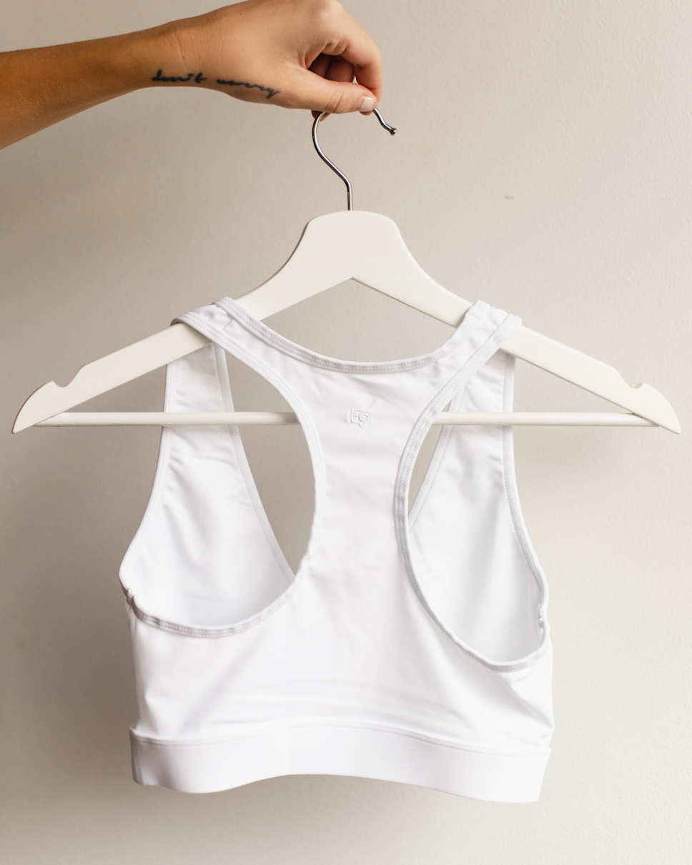 Favourite Sports Bra / Ecru White