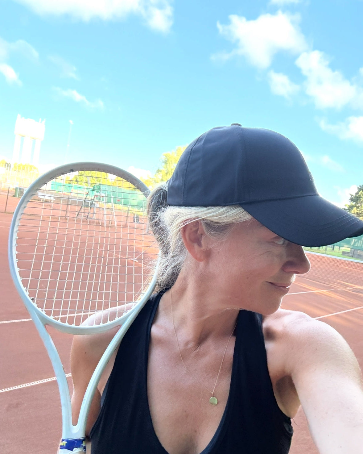 Classic Court Cap / Solid Black