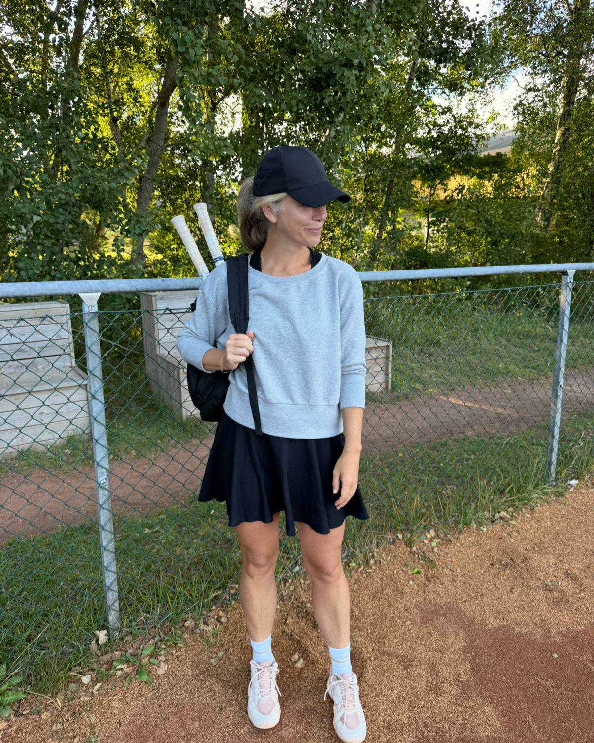 Classic Court Cap / Solid Black