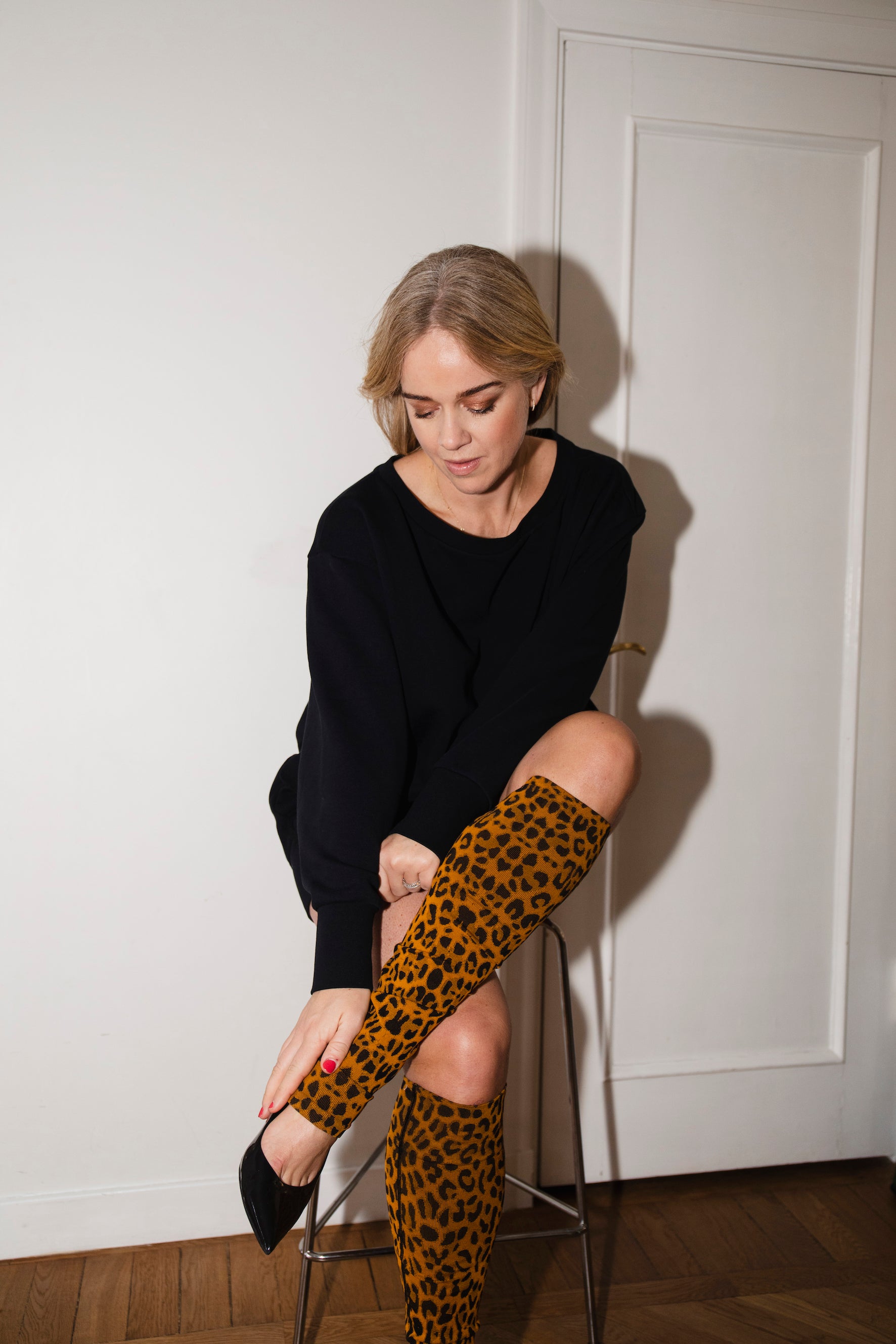 Original Leg Warmers / Guld Leo