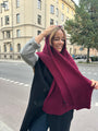 Merino Studio: Ribbhalsduk / Burgundy