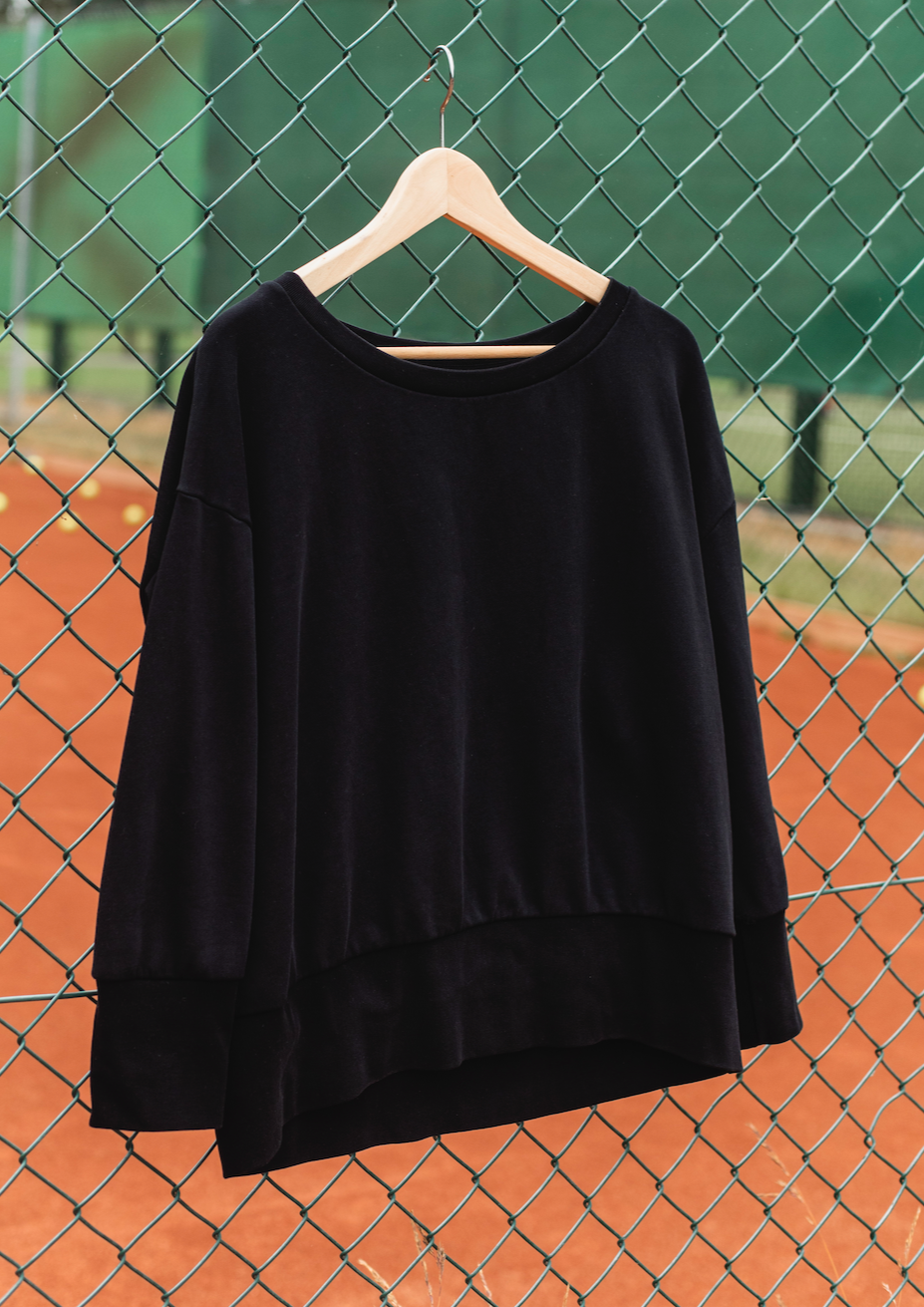 Crewneck Ballet Sweatshirt / Svart