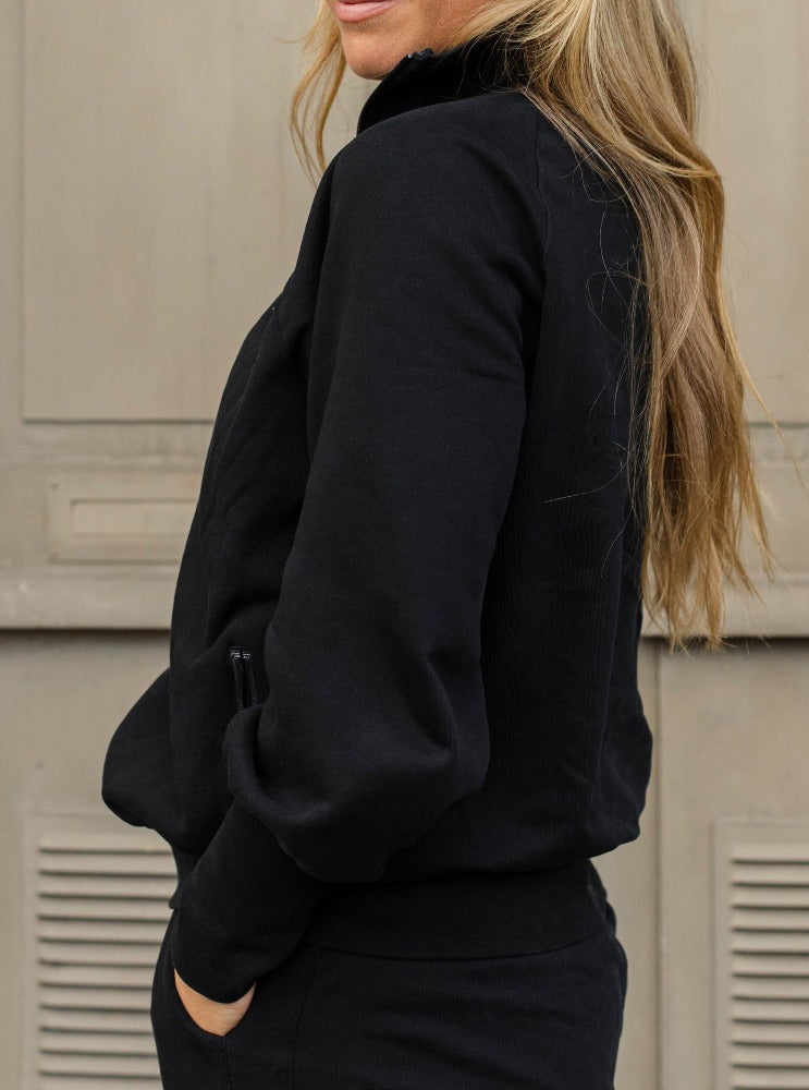 Ebba's Essential Zip Jacket / Solid Black – Ebba Sports